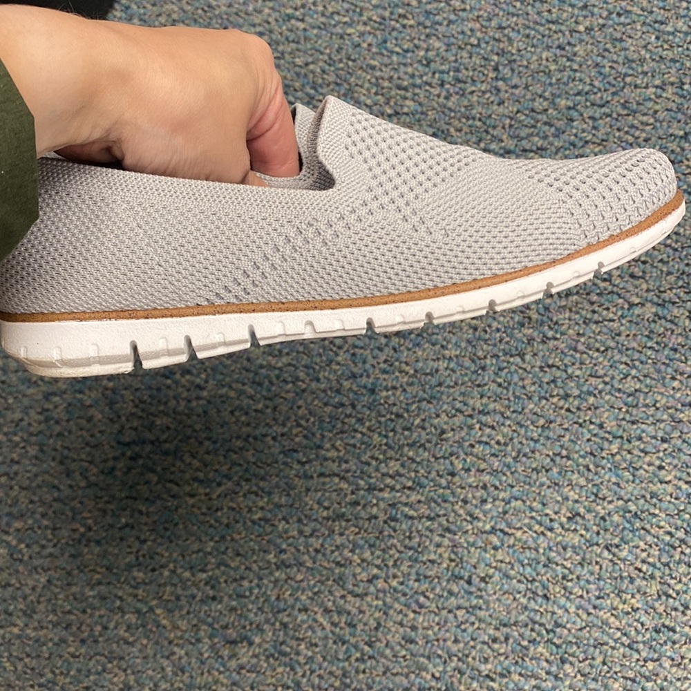White mountain slip on sneakers 7.5 worn once
